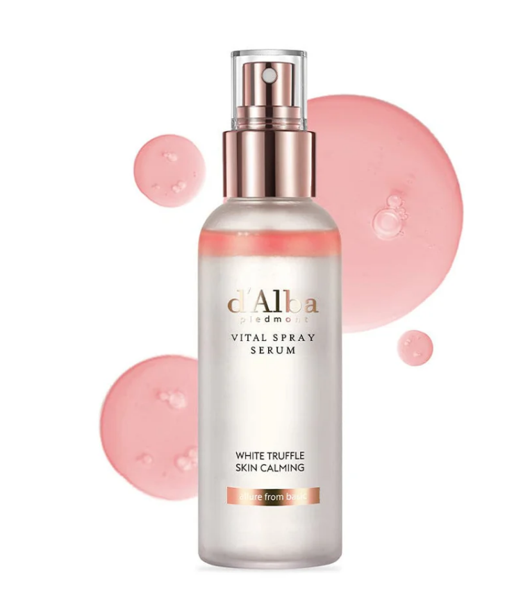 d'Alba White Truffle Vital Spray Serum 100 ml – Hidratación y Luminosidad Instantánea