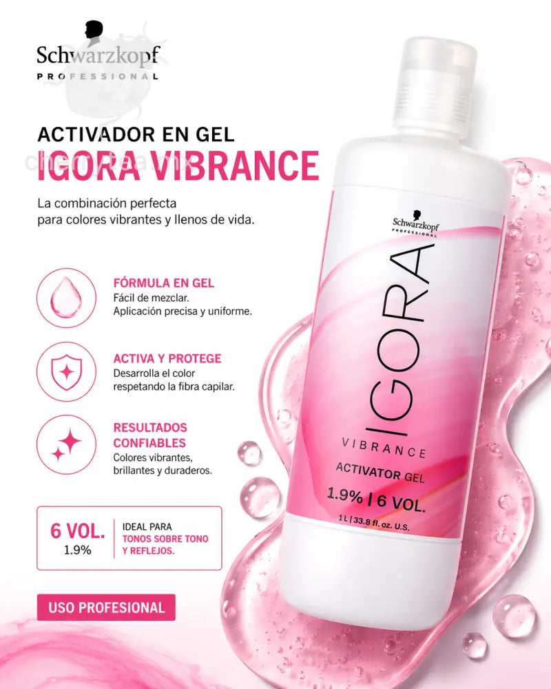 Igora Vibrance Activador en Gel 6 vol Litro