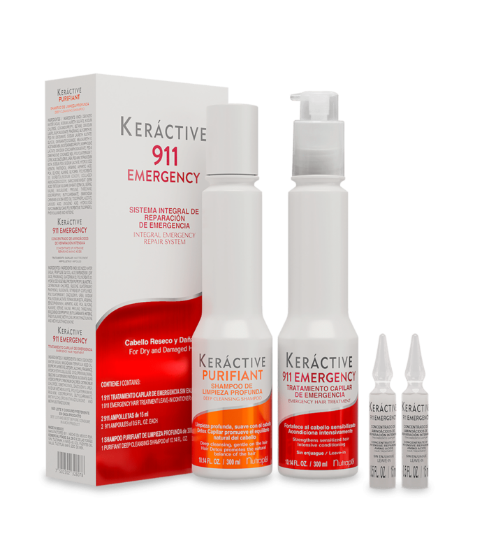 Tratamiento Integral 911 de Nutrapel - Rescate Capilar Profesional