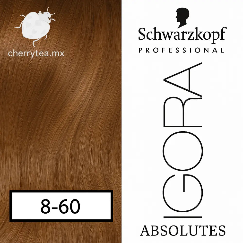 Tinte Igora Royal Absolutes 8-60 Rubio Claro Chocolate Natural
