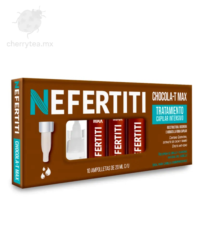 Tratamiento en Ampolletas Chocola-T Max Nefertiti – Reparación y Nutrición Intensiva