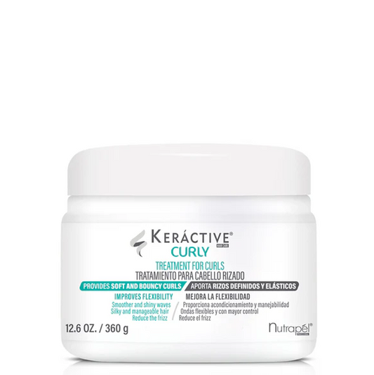 Nutrapel Keractive Curly Treatment – Tratamiento Profesional para Definir y Cuidar Rizos