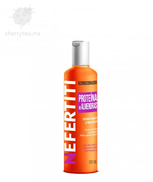 Acondicionador con Proteína de Almendras para Cabello Teñido Nefertiti 300 ml – Protección y Nutrición