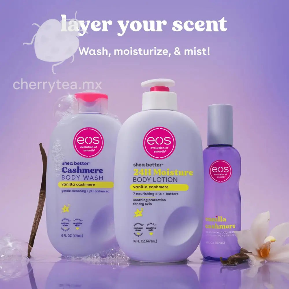 Crema Corporal Eos Shea Better Vainilla Cashmere 473ml