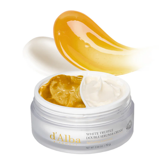 Suero y Crema Doble de Trufa Blanca d'Alba 70 g – Hidratación y Nutrición Personalizada