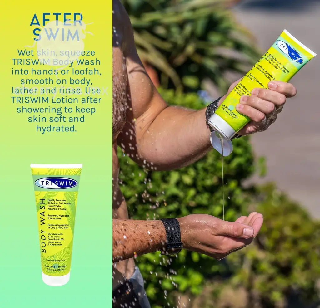 Gel De Baño Removedor De Cloro Lima + Mango Triswim