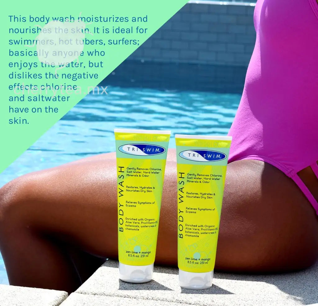 Gel De Baño Removedor De Cloro Lima + Mango Triswim