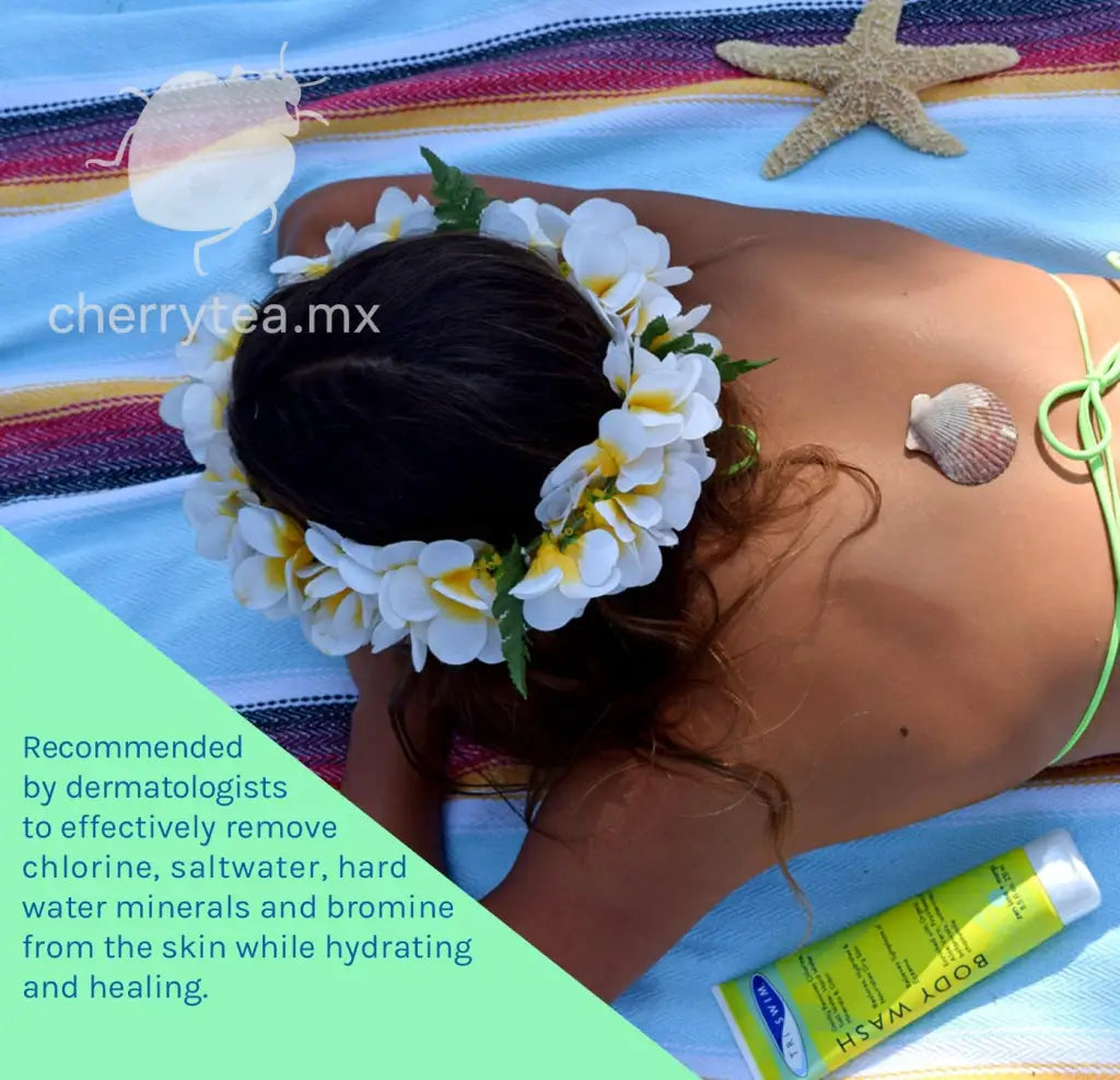 Gel De Baño Removedor De Cloro Lima + Mango Triswim