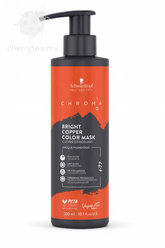 Mascarilla Chroma ID Schwarzkopf Naranja 300ml | Color Intenso y Nutrición