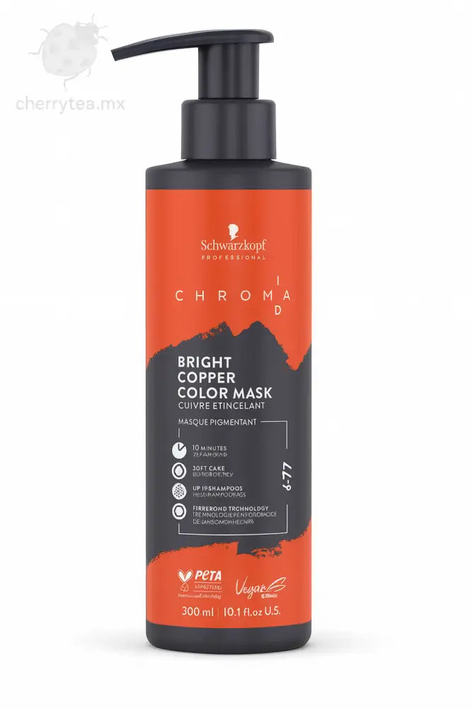 Mascarilla Chroma ID Schwarzkopf Naranja 300ml | Color Intenso y Nutrición