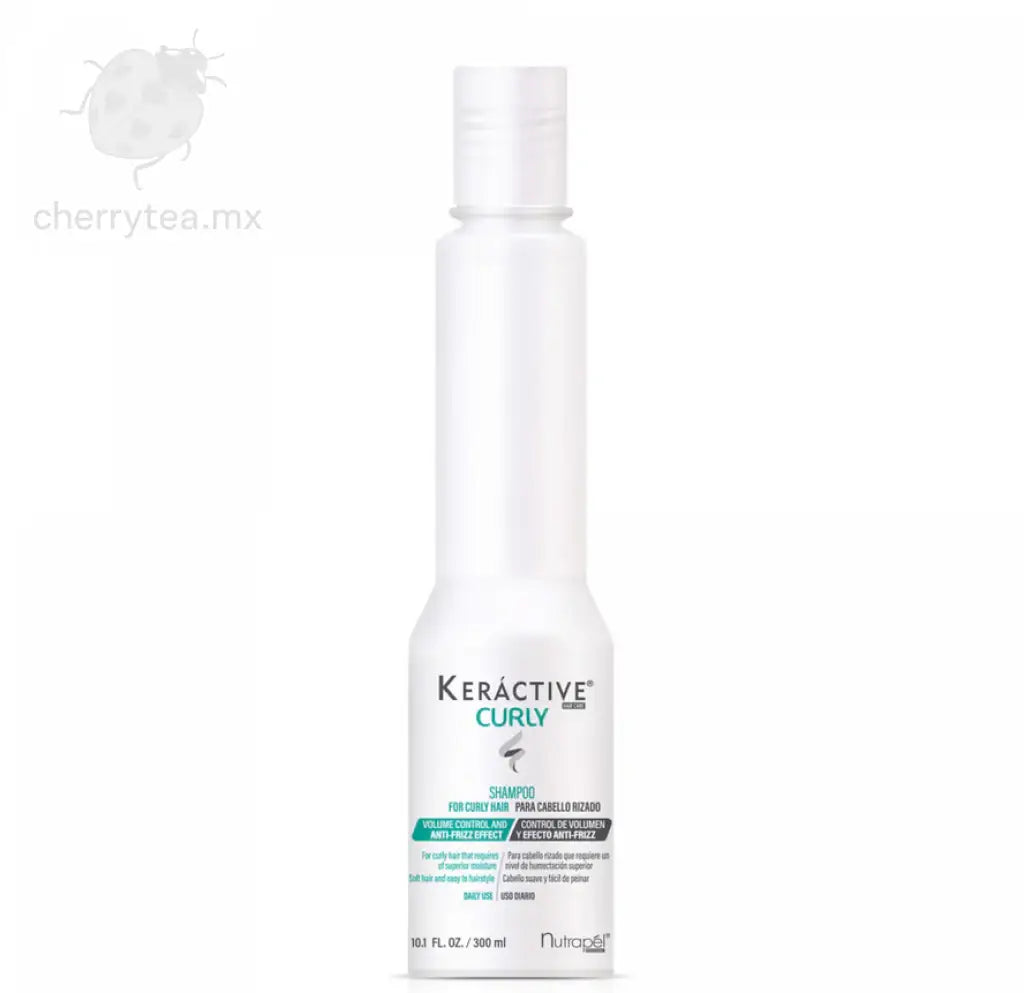 Nutrapel Keractive Curly Shampoo – Limpieza Suave y Definición para Rizos
