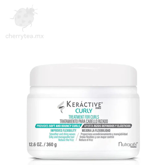 Nutrapel Keractive Curly Treatment – Tratamiento Profesional para Definir y Cuidar Rizos