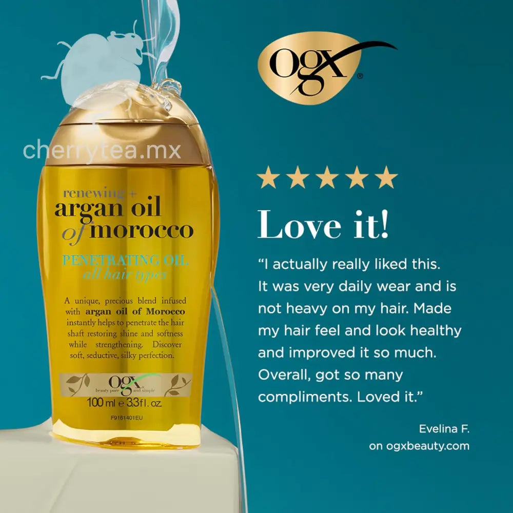 OGX Aceite de Argán para el Cabello Hidratación Profunda Antifrizz