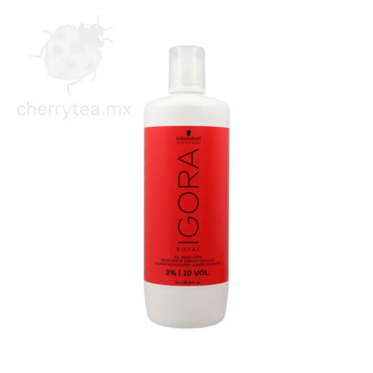 Peróxido Igora Royal 1L Schwarzkopf – Revelador en crema profesional para tintes 10 Volúmenes