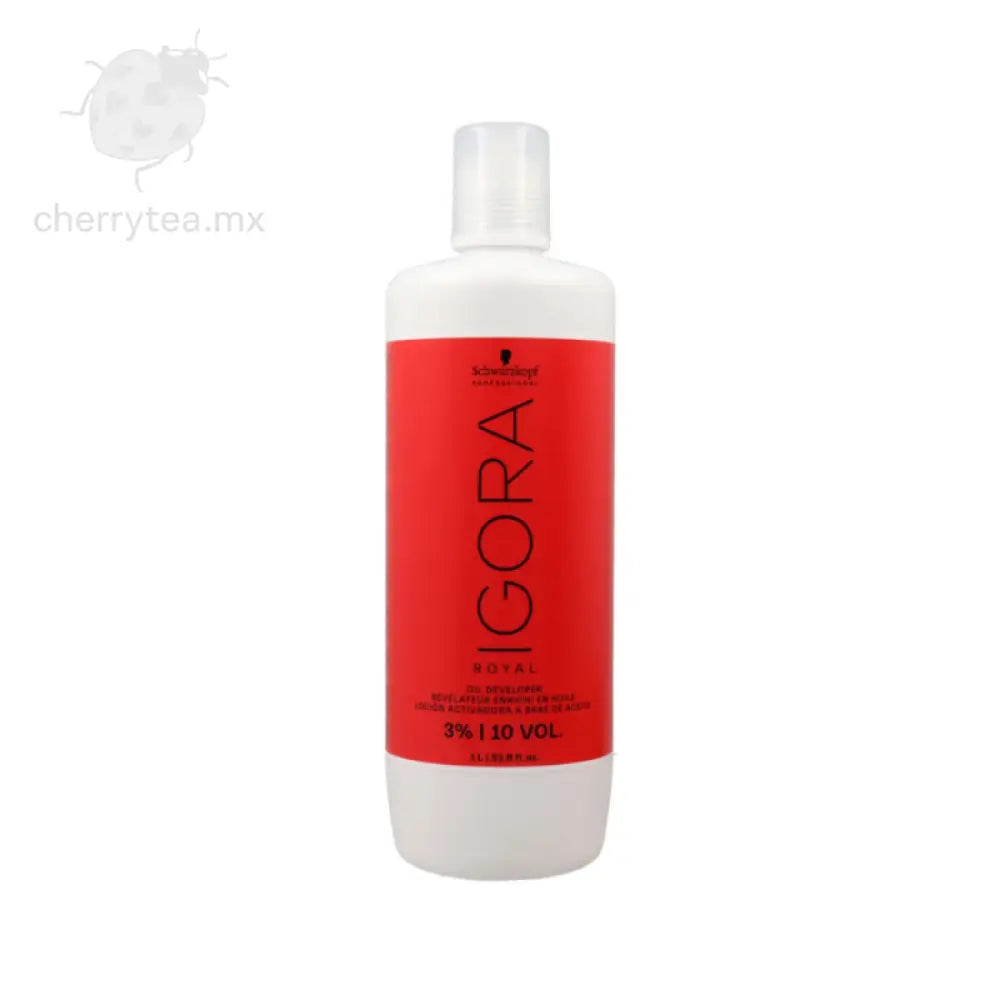 Peróxido Igora Royal 1L Schwarzkopf – Revelador en crema profesional para tintes 10 Volúmenes