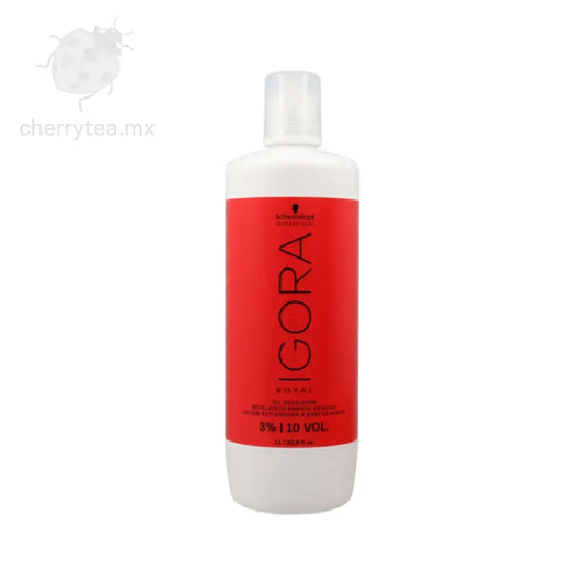 Peróxido Igora Royal 1L Schwarzkopf – Revelador en crema profesional para tintes 10 Volúmenes