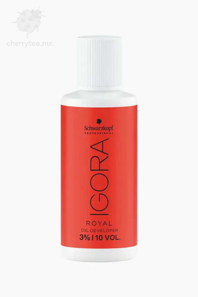 Peróxido Igora Royal 60ml Schwarzkopf | Activador Profesional para Tinte 10 Volúmenes
