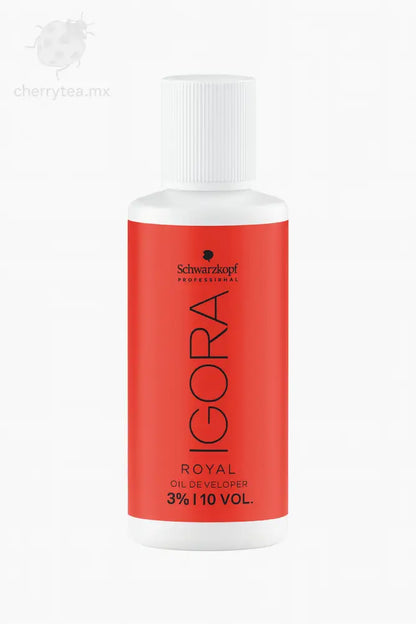 Peróxido Igora Royal 60ml Schwarzkopf | Activador Profesional para Tinte 10 Volúmenes