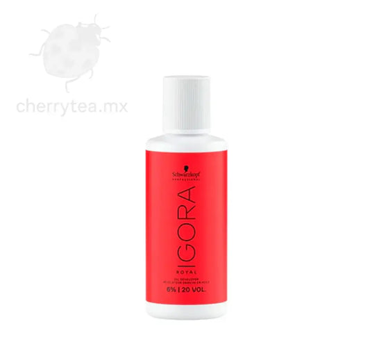 Peróxido Igora Royal 60ml Schwarzkopf | Activador Profesional para Tinte 20 Volúmenes