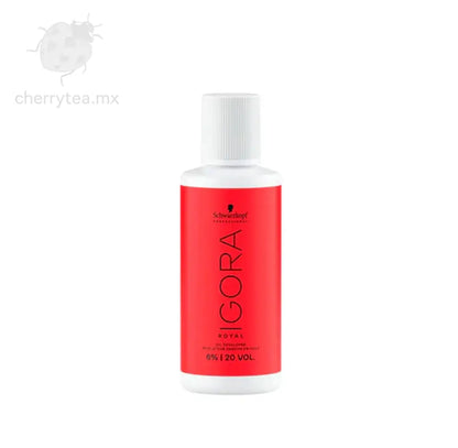 Peróxido Igora Royal 60ml Schwarzkopf | Activador Profesional para Tinte 20 Volúmenes