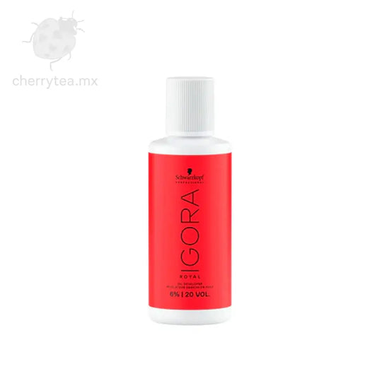 Peróxido Igora Royal 60ml Schwarzkopf | Activador Profesional para Tinte 20 Volúmenes