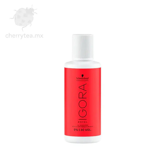 Peróxido Igora Royal 60ml Schwarzkopf | Activador Profesional para Tinte 30 Volúmenes