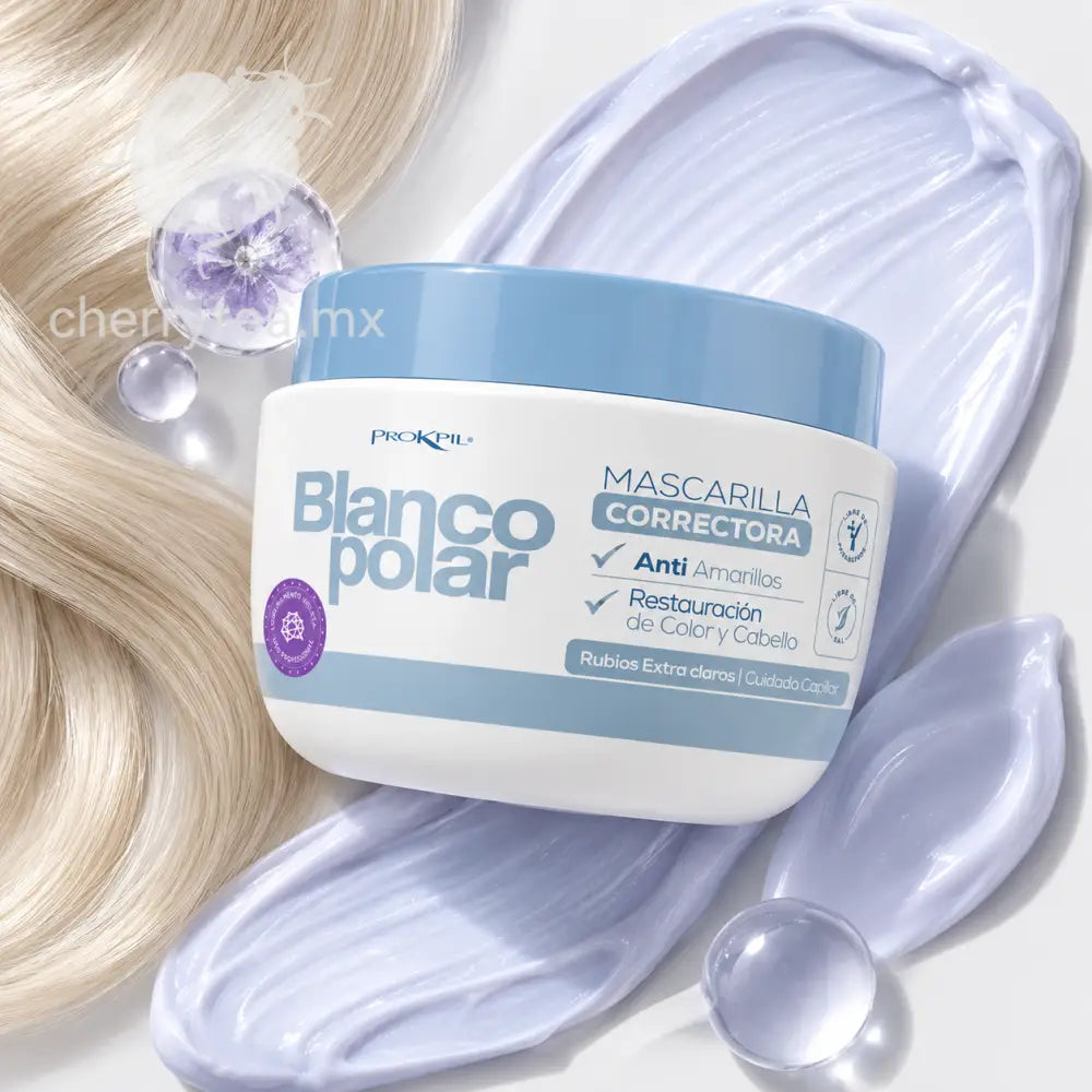 Prokpil Mascarilla Matizante Blanco Polar 350g