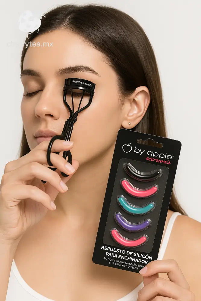 Rizador de Pestañas ANANDA + 7 Repuestos de Silicón