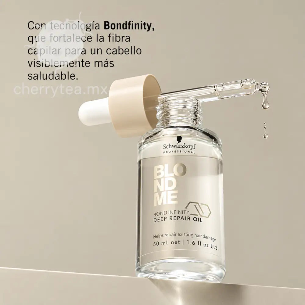Schwarzkopf BlondMe Bondfinity Deep Repair Oil 50 ml Aceite Reparador