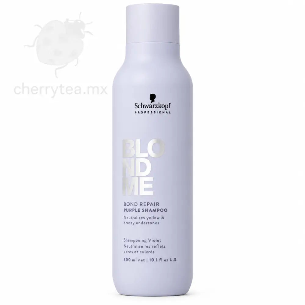 Schwarzkopf BlondMe Shampoo Matizador Morado 300 ml.