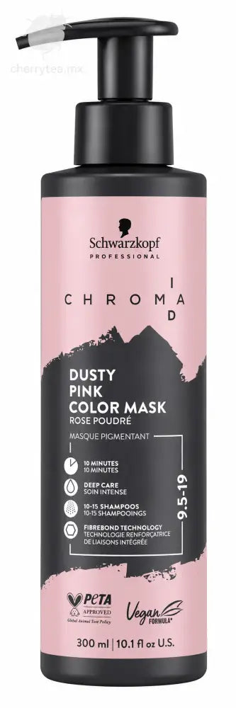 Schwarzkopf Chroma ID Dusty Pink Mascarilla Matizante Rosa 300ml