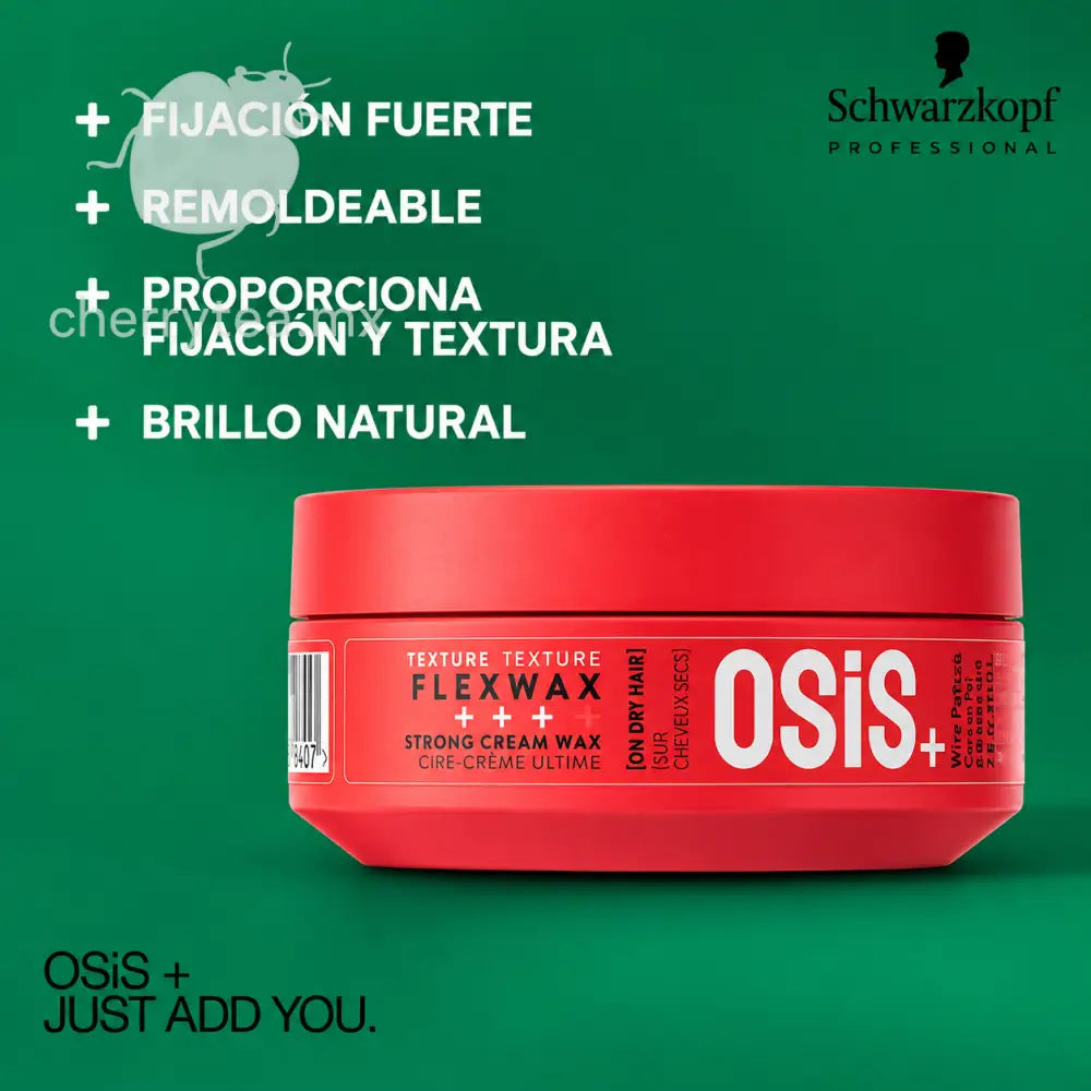Schwarzkopf OSiS+ Flexwax Cera Moldeadora Fijación Fuerte 85 ml