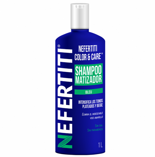 Shampoo Color & Care Bleu Nefertiti 1 L – Protección y Brillo para Cabello Teñido