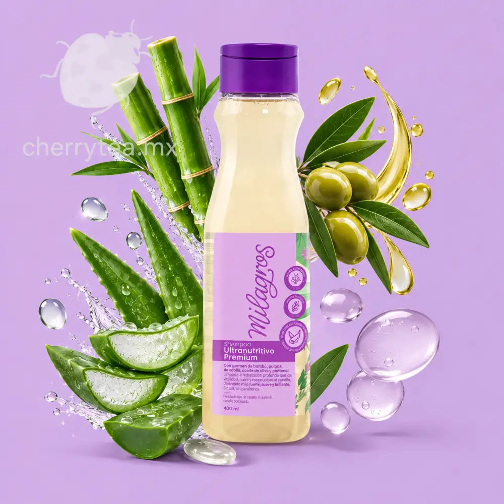 Shampoo Milagros Ultranutritivo Premium Aloe Vera