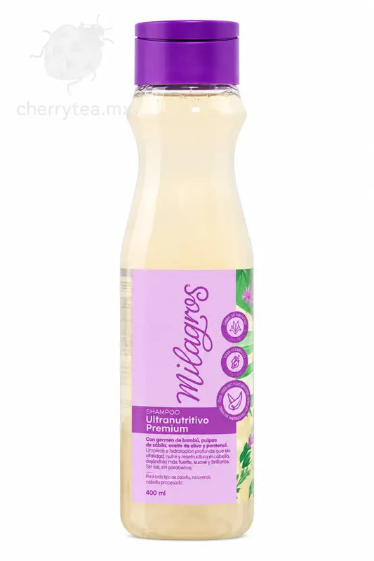 Shampoo Milagros Ultranutritivo Premium Aloe Vera