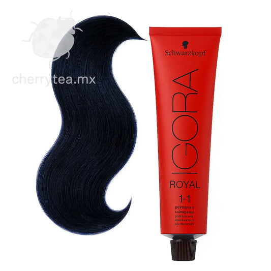 Tinte Igora Royal 1-1 Negro Azulado