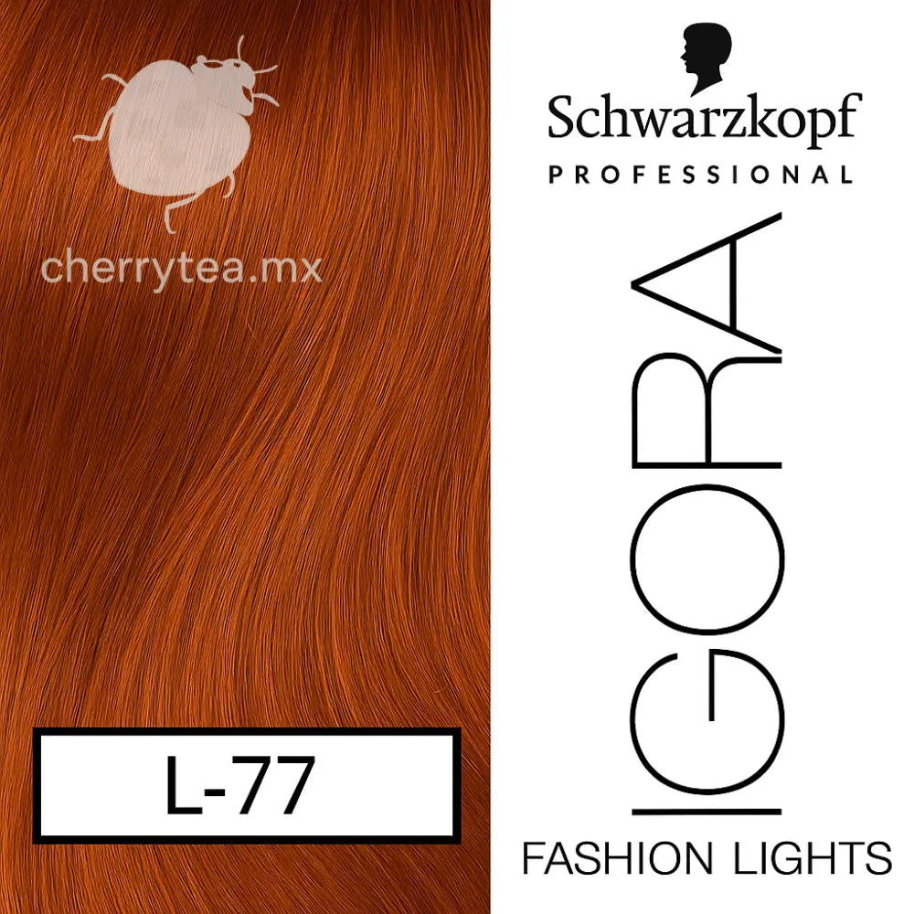 Tinte Igora Royal Fashion Lights L-77 Cobre Intenso