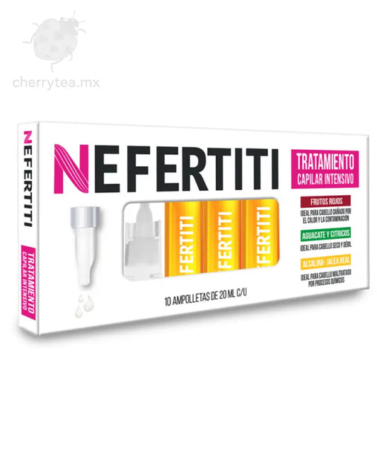Tratamiento en Ampolletas Alcalina con Jalea Real Nefertiti