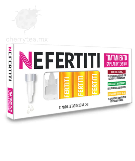 Tratamiento en Ampolletas Alcalina con Jalea Real Nefertiti