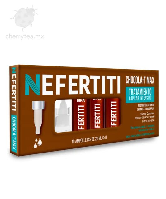 Tratamiento en Ampolletas Chocola-T Max Nefertiti – Reparación y Nutrición Intensiva