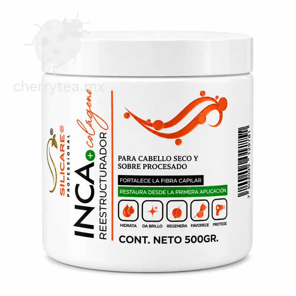 Tratamiento Reestructurador Silicare Inca + Colágeno - 500 gramos
