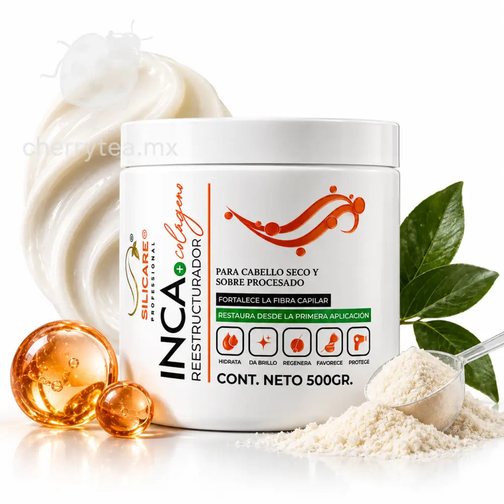 Tratamiento Reestructurador Silicare Inca + Colágeno - 500 gramos